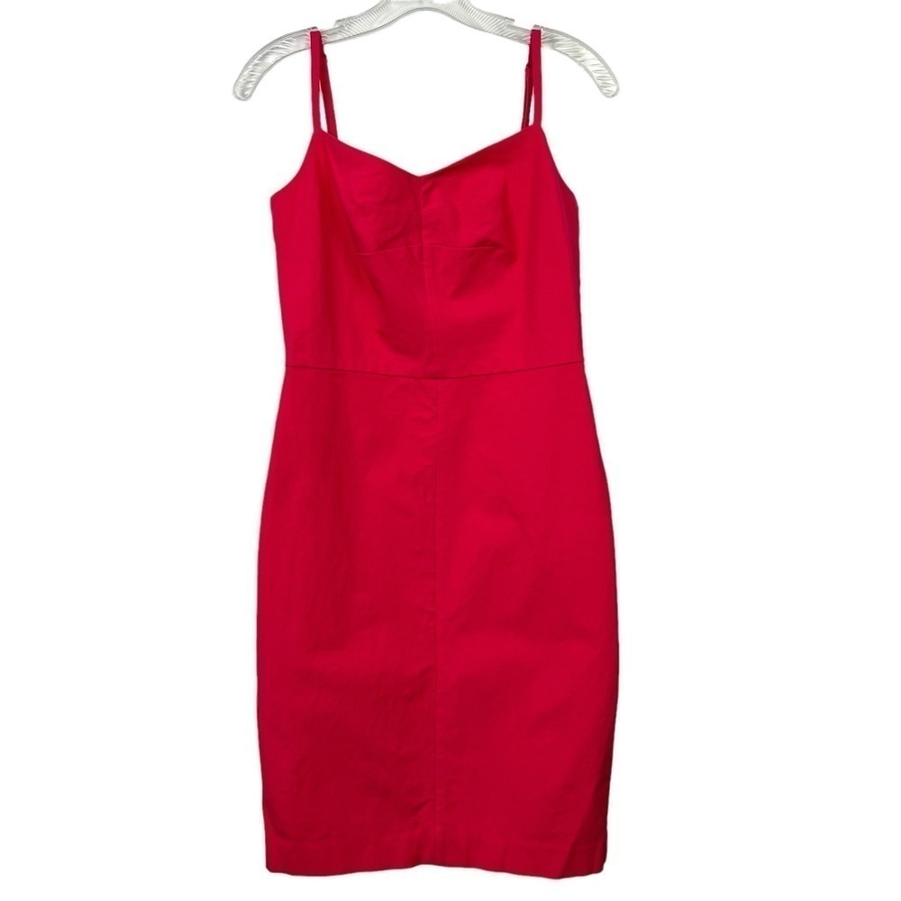 Banana Republic Summer Career Business Casual Wedding Dress Sz 6 Pink Adj Straps